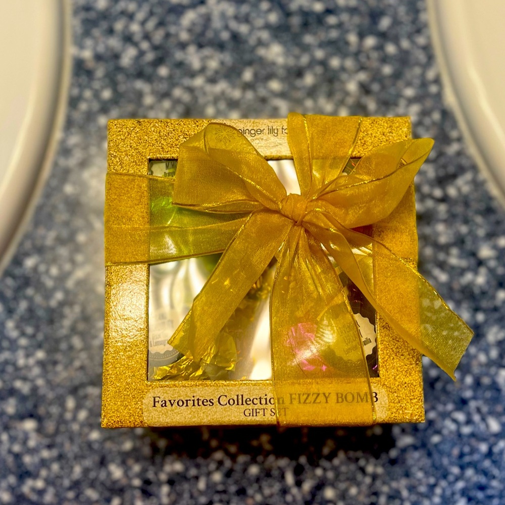 Bath bomb gift set